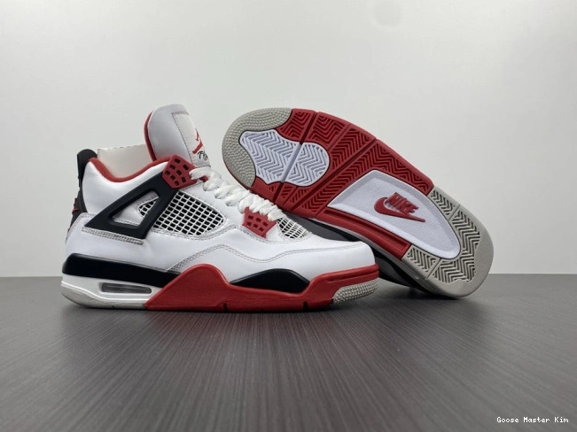 Fire Jordan (2020) Red Air Retro 4 DC7770-160 0801